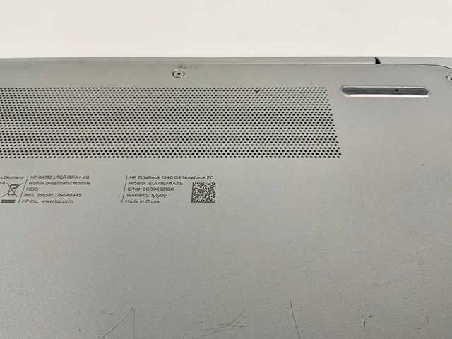 Hp elitebook 1040 g4 14", core(tm) i7 7th gen, 16 gb ram, 512 gb nvme laptop - afbeelding 7 van  7