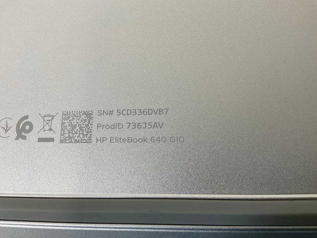Hp elitebook 640 g10 14”, core(tm) i5 13th gen, 32 gb ram, 256 gb nvme laptop - afbeelding 7 van  7