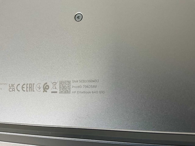Hp elitebook 640 g10 14”, core(tm) i5 13th gen, 32 gb ram, 256 gb nvme laptop - afbeelding 7 van  7