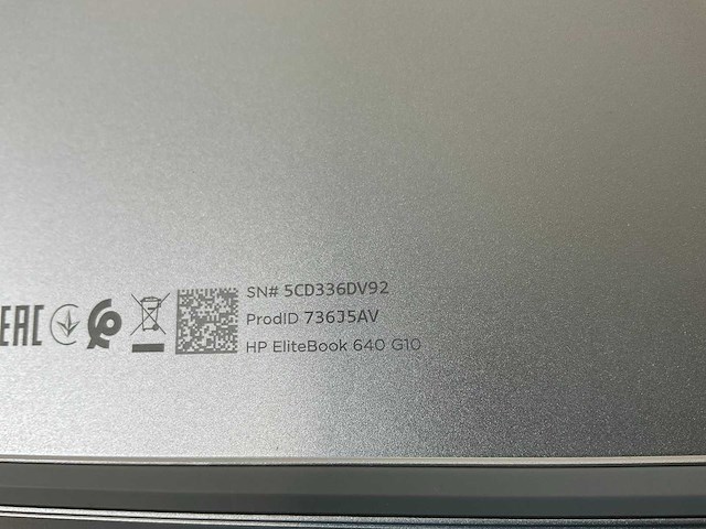 Hp elitebook 640 g10 14”, core(tm) i5 13th gen, 32 gb ram, 256 gb nvme laptop - afbeelding 7 van  7