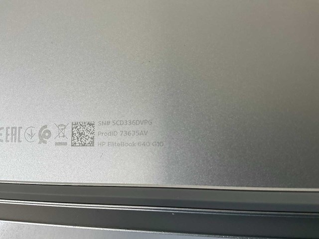 Hp elitebook 640 g10 14”, core(tm) i5 13th gen, 32 gb ram, 256 gb nvme laptop - afbeelding 7 van  7