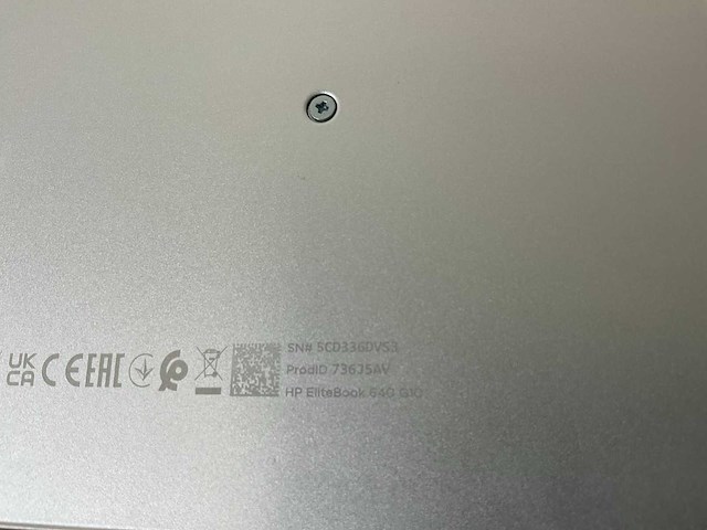 Hp elitebook 640 g10 14”, core(tm) i5 13th gen, 32 gb ram, 256 gb nvme laptop - afbeelding 7 van  7