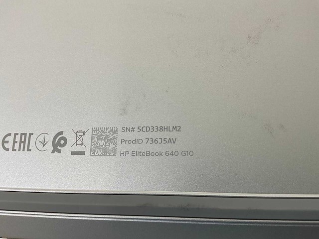 Hp elitebook 640 g10 14”, core(tm) i5 13th gen, 32 gb ram, 256 gb nvme laptop - afbeelding 7 van  7
