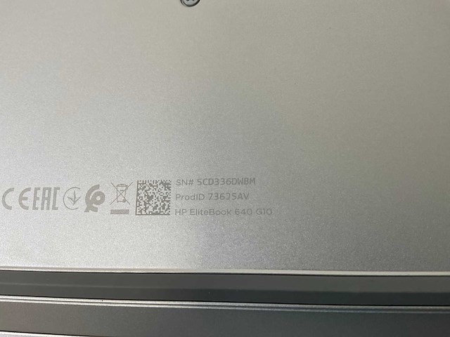 Hp elitebook 640 g10 14”, core(tm) i5 13th gen, 32 gb ram, 256 gb nvme laptop - afbeelding 7 van  7