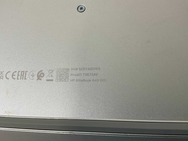 Hp elitebook 640 g10 14”, core(tm) i5 13th gen, 32 gb ram, 256 gb nvme laptop - afbeelding 7 van  7
