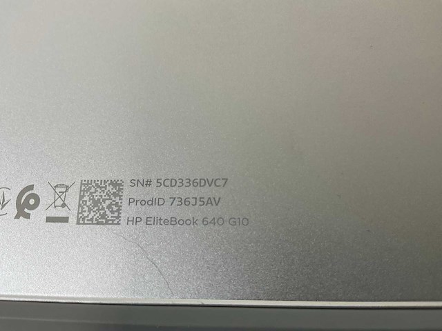 Hp elitebook 640 g10 14”, core(tm) i5 13th gen, 32 gb ram, 256 gb nvme laptop - afbeelding 7 van  9