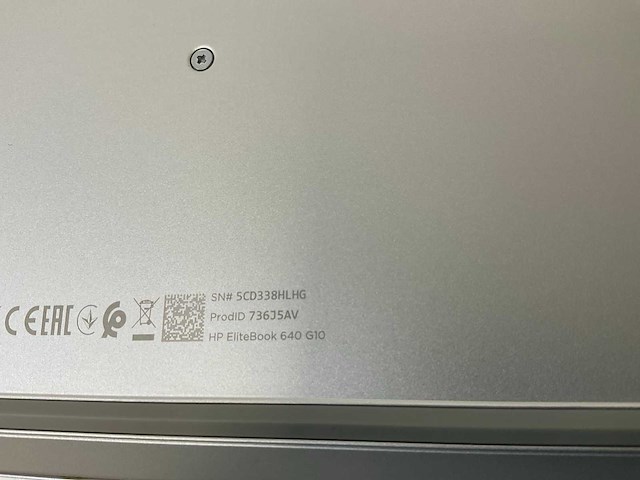 Hp elitebook 640 g10 14”, core(tm) i5 13th gen, 32 gb ram, 256 gb nvme laptop - afbeelding 7 van  7