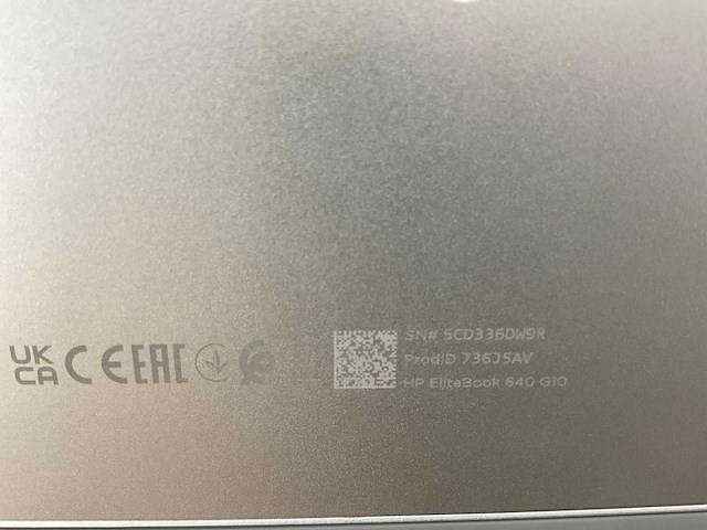 Hp elitebook 640 g10 14”, core(tm) i5 13th gen, 32 gb ram, 256 gb nvme laptop - afbeelding 7 van  7