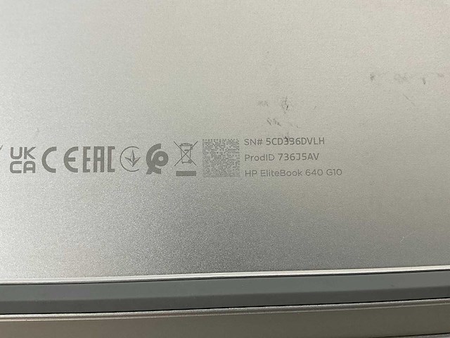 Hp elitebook 640 g10 14”, core(tm) i5 13th gen, 32 gb ram, 256 gb nvme laptop - afbeelding 7 van  7