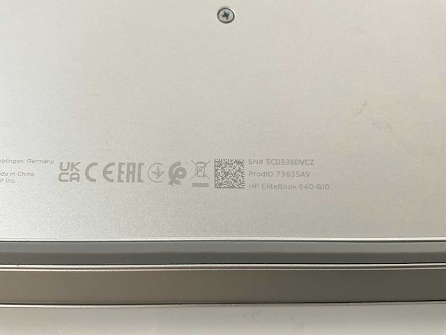 Hp elitebook 640 g10 14”, core(tm) i5 13th gen, 32 gb ram, 256 gb nvme laptop - afbeelding 7 van  7