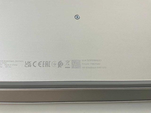 Hp elitebook 640 g10 14”, core(tm) i5 13th gen, 32 gb ram, 256 gb nvme laptop - afbeelding 7 van  7
