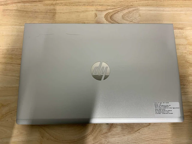 Hp elitebook 650 g8 laptop - afbeelding 6 van  8