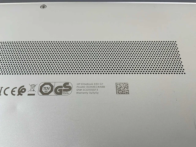 Hp elitebook 830 g7 13.3", core(tm) i7 10th gen, 16 gb ram, 512 gb nvme laptop - afbeelding 7 van  7
