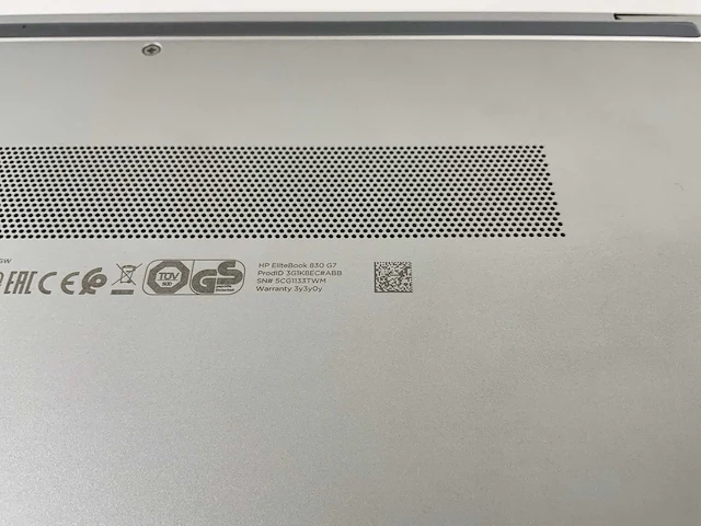 Hp elitebook 830 g7 13.3", core(tm) i7 10th gen, 16 gb ram, 512 gb nvme laptop - afbeelding 7 van  7