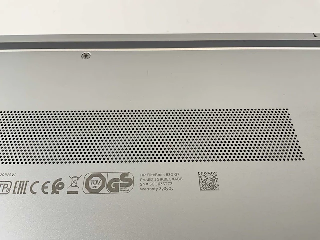 Hp elitebook 830 g7 13.3", core(tm) i7 10th gen, 16 gb ram, 512 gb nvme laptop - afbeelding 7 van  7