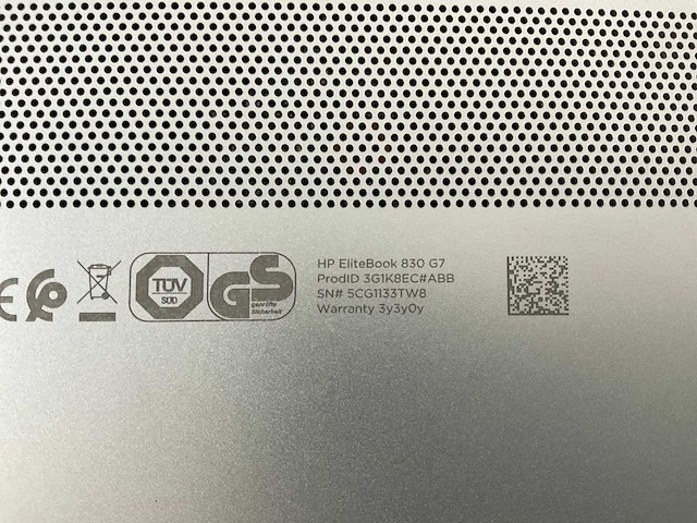 Hp elitebook 830 g7 13,3”, core(tm) i7 10th gen, 16 gb ram, 512 gb nvme laptop - afbeelding 7 van  7