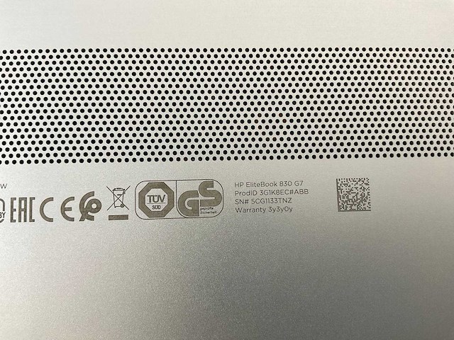 Hp elitebook 830 g7 13,3”, core(tm) i7 10th gen, 16 gb ram, 512 gb nvme laptop - afbeelding 7 van  8