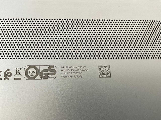 Hp elitebook 830 g7 13,3”, core(tm) i7 10th gen, 16 gb ram, 512 gb nvme laptop - afbeelding 7 van  7