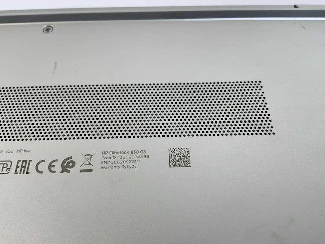 Hp elitebook 830 g8 13.3", core(tm) i7 11th gen, 16 gb ram, 512 gb nvme laptop - afbeelding 7 van  8