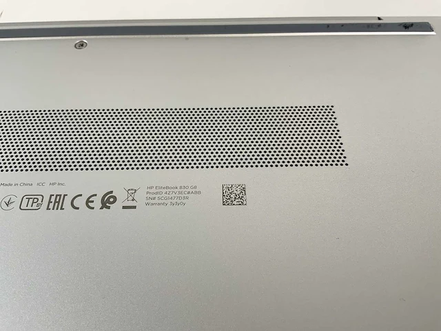 Hp elitebook 830 g8 13.3", core(tm) i7 11th gen, 16 gb ram, 512 gb nvme laptop - afbeelding 7 van  7