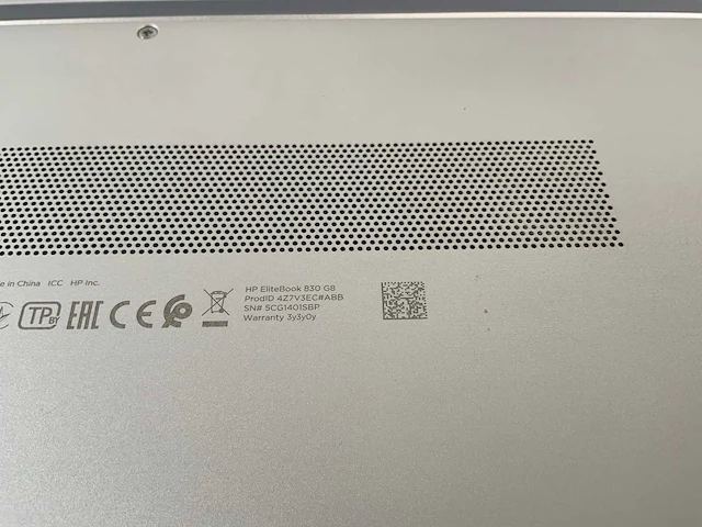 Hp elitebook 830 g8 13.3", core(tm) i7 11th gen, 16 gb ram, 512 gb nvme laptop - afbeelding 7 van  7