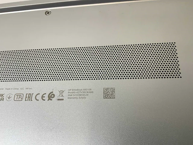 Hp elitebook 830 g8 13.3”, core(tm) i7 11th gen, 16 gb ram, 512 gb nvme laptop - afbeelding 7 van  7
