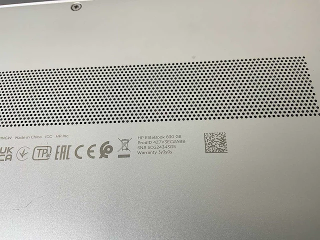 Hp elitebook 830 g8 13.3”, core(tm) i7 11th gen, 16 gb ram, 512 gb nvme laptop - afbeelding 7 van  8
