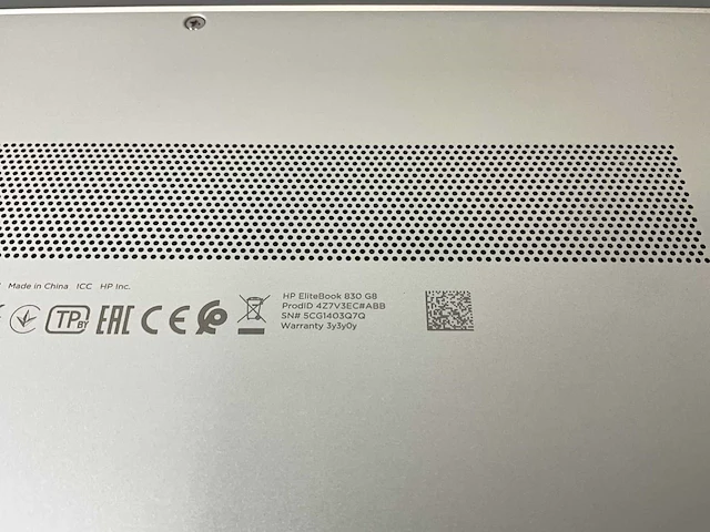Hp elitebook 830 g8 13.3”, core(tm) i7 11th gen, 16 gb ram, 512 gb nvme laptop - afbeelding 7 van  7