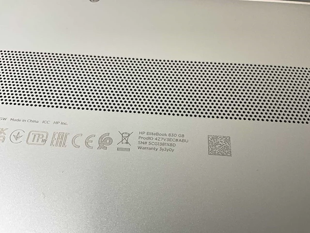 Hp elitebook 830 g8 13.3”, core(tm) i7 11th gen, 16 gb ram, 512 gb nvme laptop - afbeelding 7 van  7