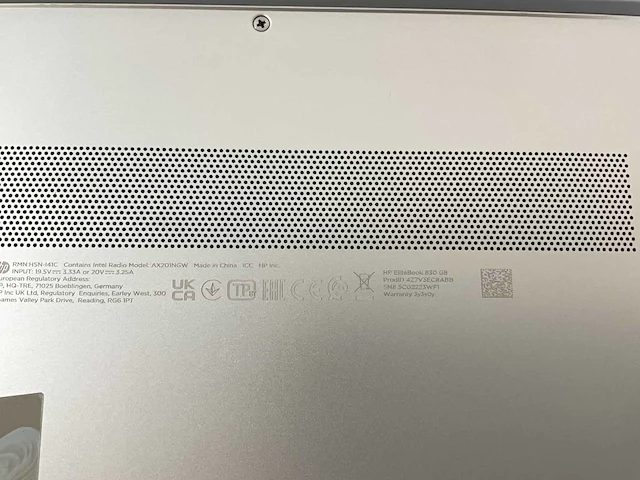 Hp elitebook 830 g8 13.3”, core(tm) i7 11th gen, 16 gb ram, 512 gb nvme laptop - afbeelding 7 van  7