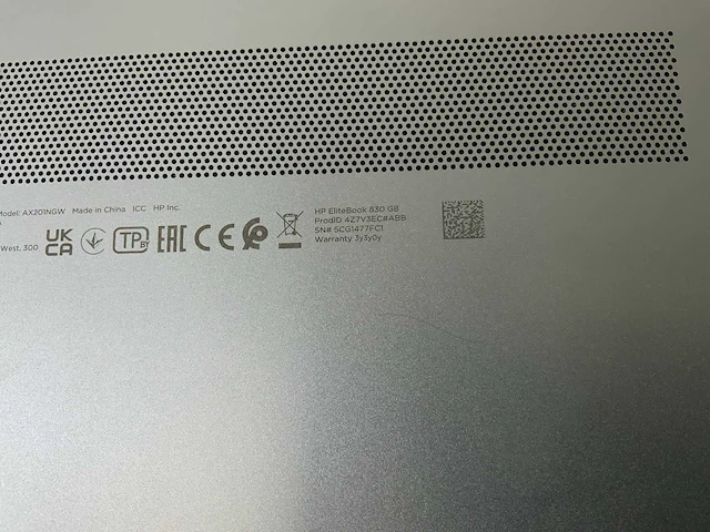 Hp elitebook 830 g8 13.3”, core(tm) i7 11th gen, 16 gb ram, 512 gb nvme laptop - afbeelding 7 van  7