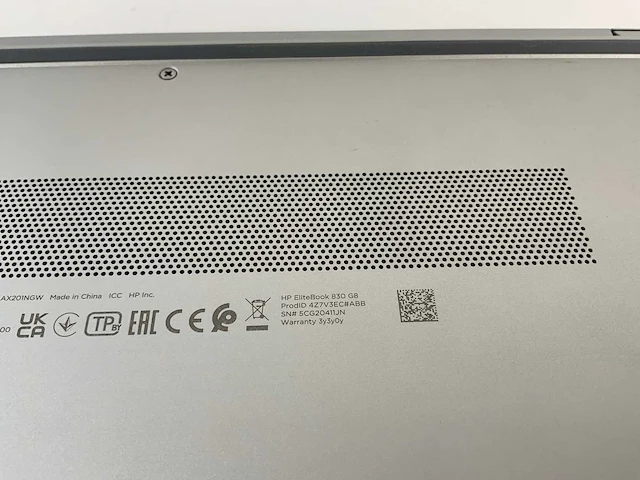 Hp elitebook 830 g8 13.3", core(tm) i7 11th gen, 16 gb ram, 512 gb nvme laptop - afbeelding 7 van  9