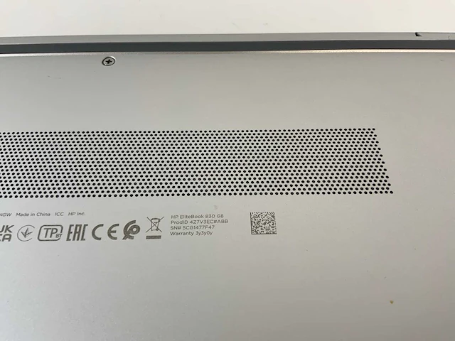 Hp elitebook 830 g8 13.3", core(tm) i7 11th gen, 16 gb ram, 512 gb nvme laptop - afbeelding 7 van  7