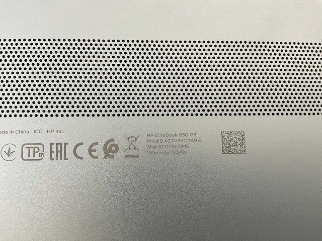 Hp elitebook 830 g8 13,3”, core(tm) i7 11th gen, 16 gb ram, 512 gb nvme laptop - afbeelding 7 van  7