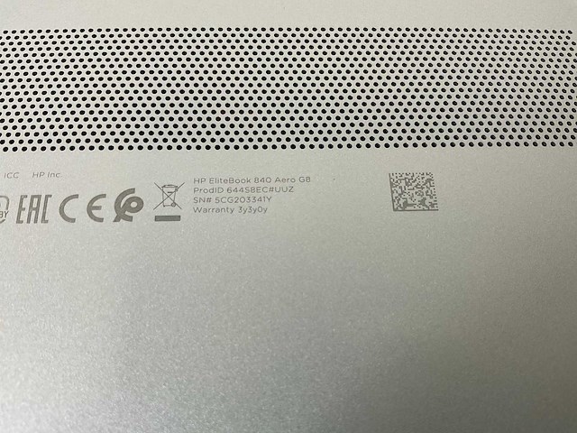 Hp elitebook 840 aero g8 14”, core(tm) i7 11th gen, 16 gb ram, 512 gb nvme laptop - afbeelding 7 van  7