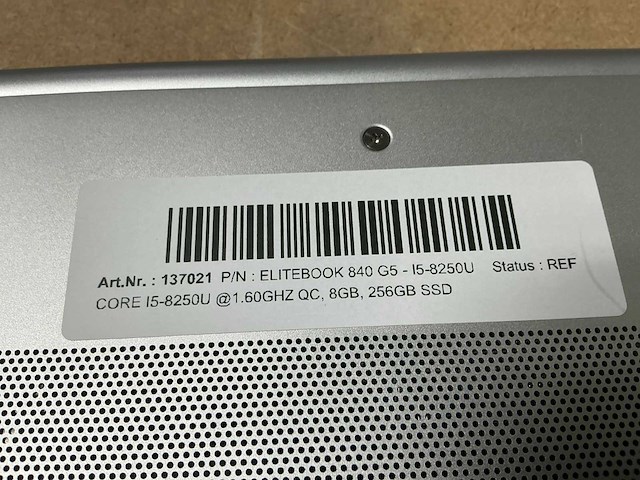Hp elitebook 840 g5 - i5-8250u laptop - afbeelding 4 van  5