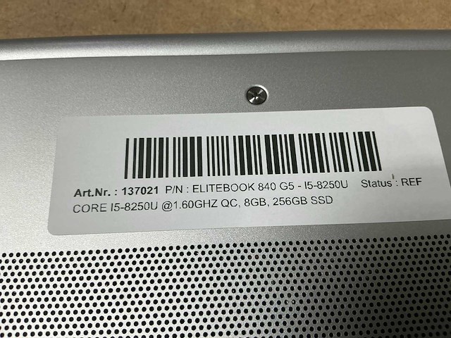 Hp elitebook 840 g5 - i5-8250u laptop - afbeelding 4 van  5