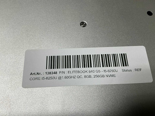 Hp elitebook 840 g5 - i5-8250u laptop - afbeelding 4 van  5