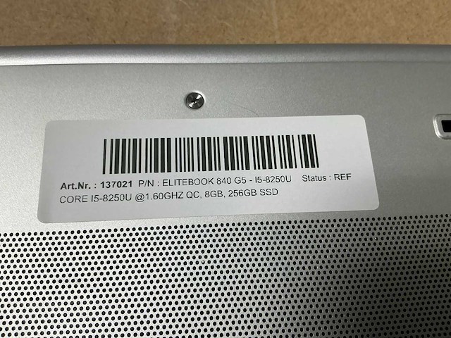 Hp elitebook 840 g5 - i5-8250u laptop - afbeelding 3 van  4