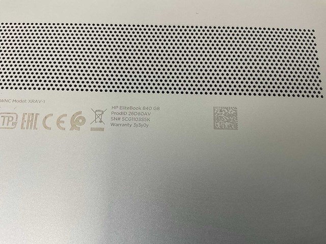 Hp elitebook 840 g8 14”, core(tm) i5 11th gen, 16 gb ram, 512 gb nvme laptop - afbeelding 7 van  7