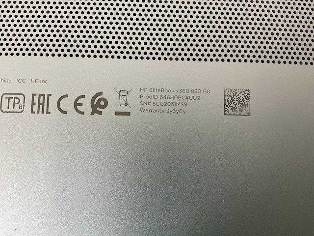 Hp elitebook 840 g8 14”, core(tm) i5 11th gen, 16 gb ram, 512 gb nvme laptop - afbeelding 7 van  7