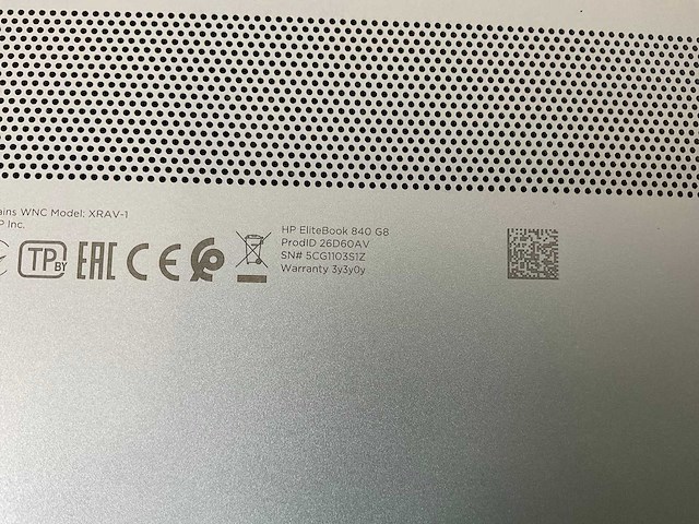 Hp elitebook 840 g8 14”, core(tm) i5 11th gen, 16 gb ram, 512 gb nvme laptop - afbeelding 7 van  7