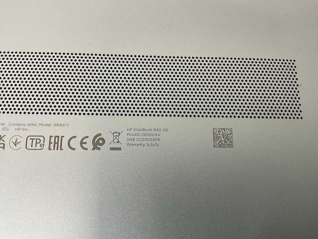 Hp elitebook 840 g8 14”, core(tm) i5 11th gen, 16 gb ram, 512 gb nvme laptop - afbeelding 7 van  8