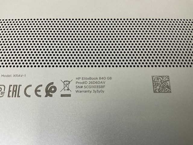 Hp elitebook 840 g8 14”, core(tm) i5 11th gen, 16 gb ram, 512 gb nvme laptop - afbeelding 7 van  7