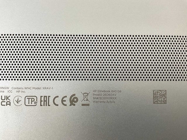 Hp elitebook 840 g8 14”, core(tm) i5 11th gen, 16 gb ram, 512 gb nvme laptop - afbeelding 7 van  7