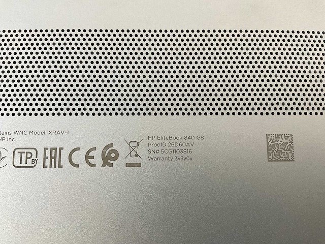 Hp elitebook 840 g8 14”, core(tm) i5 11th gen, 16 gb ram, 512 gb nvme laptop - afbeelding 7 van  7