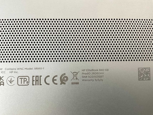 Hp elitebook 840 g8 14”, core(tm) i5 11th gen, 16 gb ram, 512 gb nvme laptop - afbeelding 7 van  9