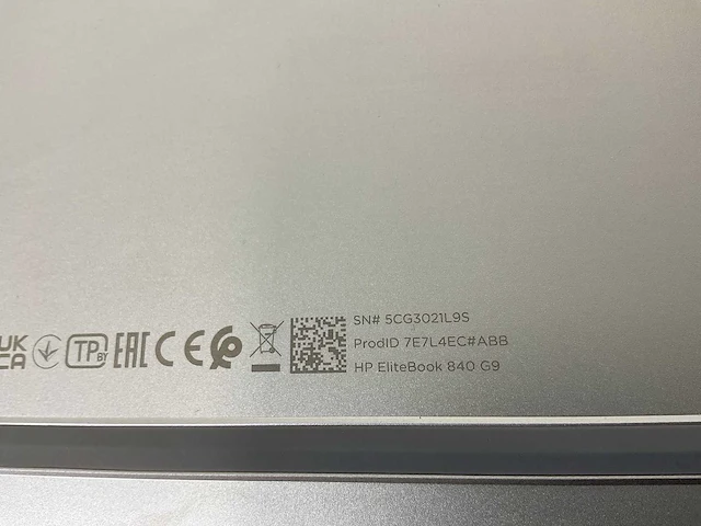 Hp elitebook 840 g9 14”, core(tm) i7 12th gen, 32 gb ram, 512 gb nvme laptop - afbeelding 7 van  7