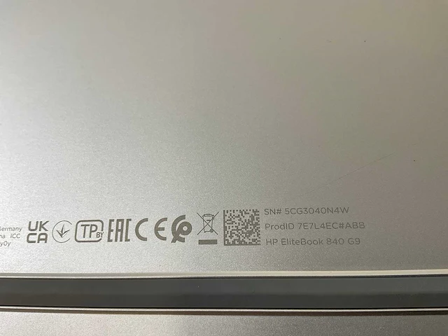 Hp elitebook 840 g9 14”, core(tm) i7 12th gen, 32 gb ram, 512 gb nvme laptop - afbeelding 7 van  7