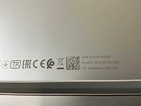 Hp elitebook 840 g9 14”, core(tm) i7 12th gen, 32 gb ram, 512 gb nvme laptop - afbeelding 7 van  7